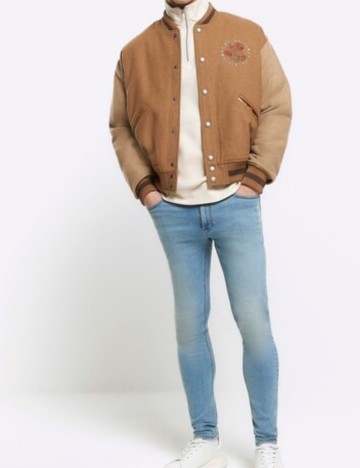 Jeans River Island, albastru