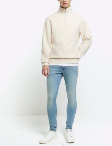 Jeans River Island, albastru