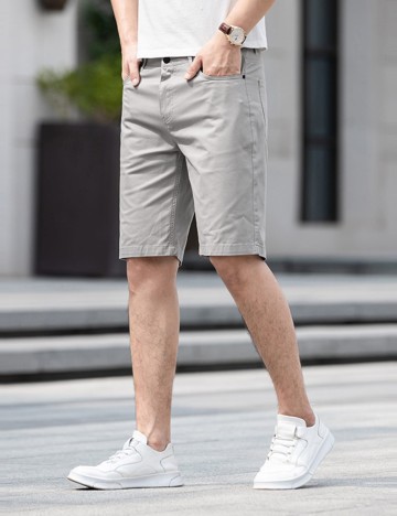 Pantaloni scurți Shein, gri