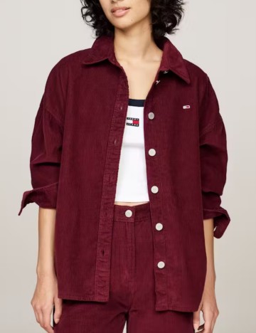 Jachetă Tommy Hilfiger, vișiniu