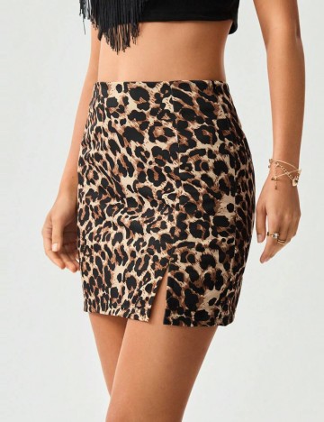 Fustă mini Shein, mix culori