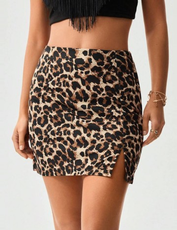 Fustă mini Shein, mix culori