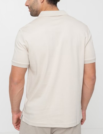 Tricou Calvin Klein, bej