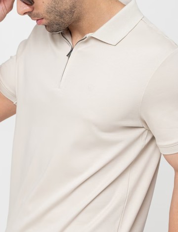 Tricou Calvin Klein, bej