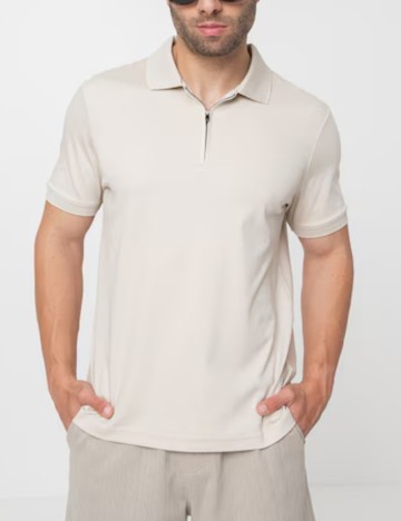 Tricou Calvin Klein, bej