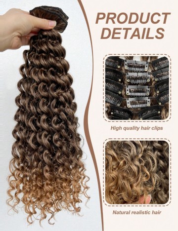 Set extensii Shein, șaten