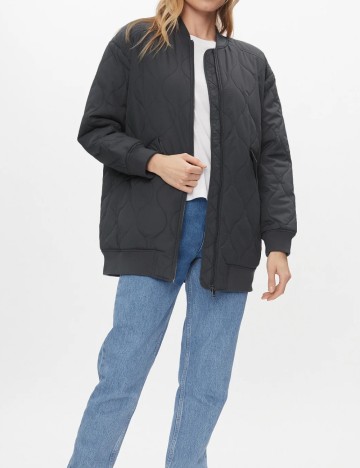 Geacă Only, gri inchis