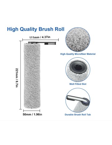 Set role de aspirator Shein, gri