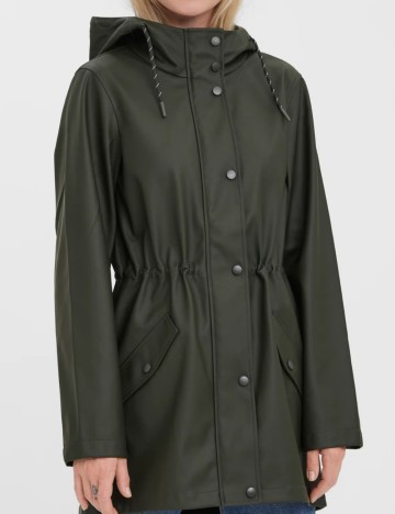 Jachetă Vero Moda, verde inchis