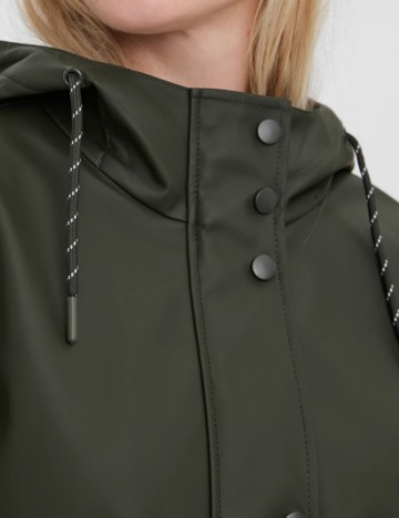 Jachetă Vero Moda, verde inchis