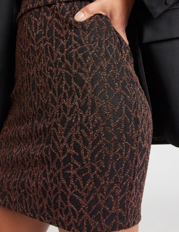 Fustă mini Noisy May, mix culori