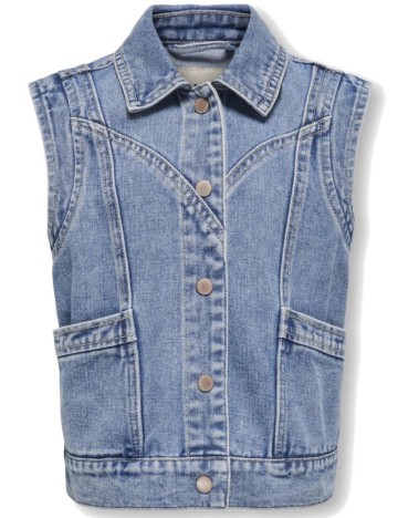 Vestă de blugi Only, albastru