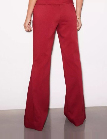 Pantaloni MICHELLE KEEGAN, vișiniu