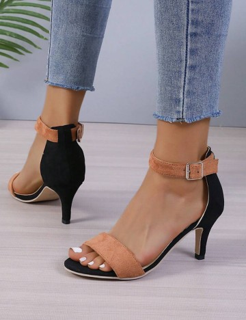 Sandale Cu Toc Shein, mix culori