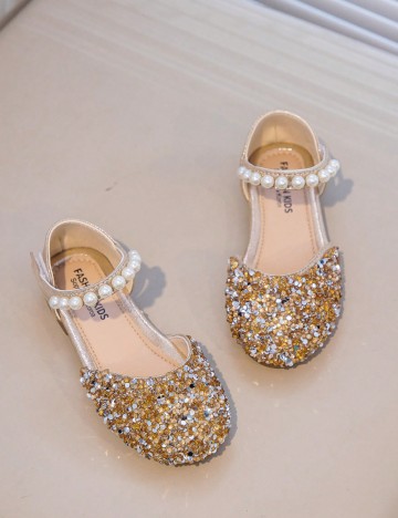 Pantofi Shein, auriu