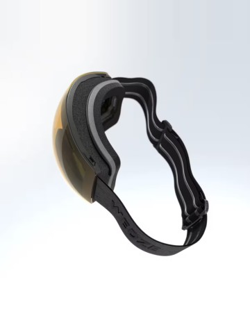 Ochelari de ski !Solid, negru