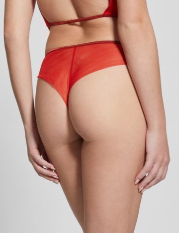 Chiloți Tanga Guess, roșu