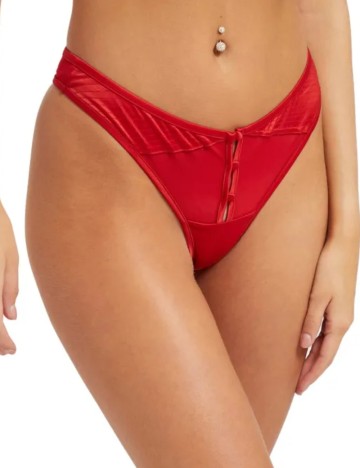 Chiloți Tanga Guess, roșu