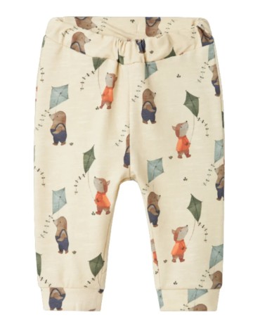 Pantaloni Name It, crem