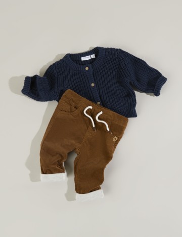 Pantaloni Name It, maro