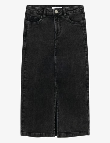 Fustă de blugi Name It, negru
