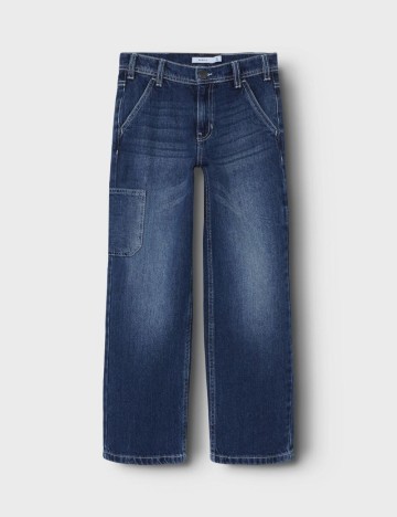 Jeans Name It, albastru