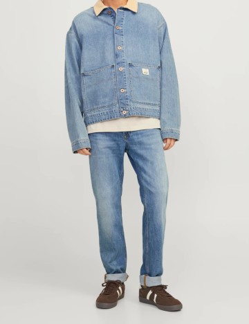 Jeans Jack & Jones, albastru