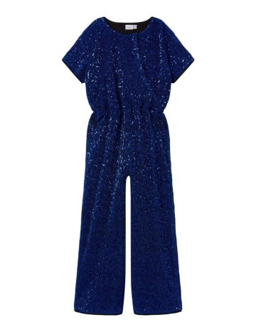 Salopetă lungă Name It, albastru