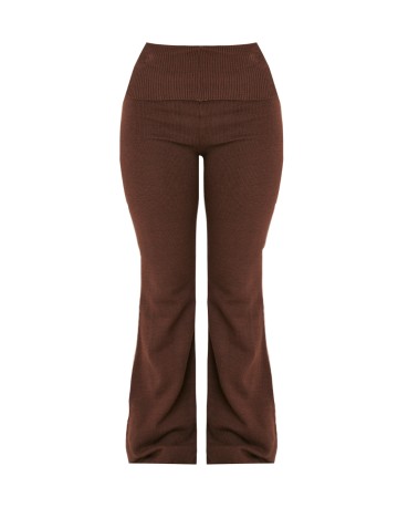 Pantaloni PRETTYLITTLETHING, maro