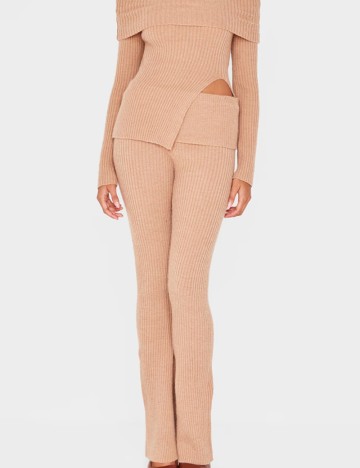 Pantaloni PRETTYLITTLETHING, maro