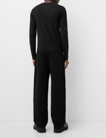 Jeans Bershka, negru