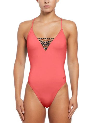 Costum de baie &icirc;ntreg Nike, roz