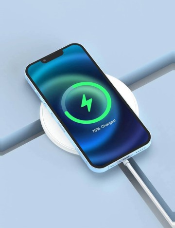 &Icirc;ncărcător wireless Shein, alb