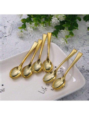 Set lingurițe Shein, auriu