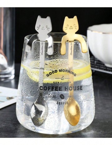 Set lingurițe Shein, argintiu