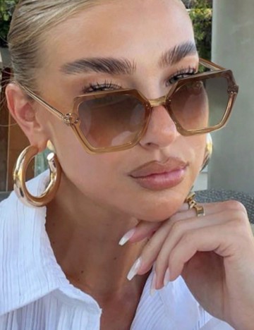 Ochelari de soare Shein, maro