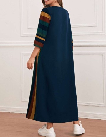 Rochie maxi Shein, mix culori