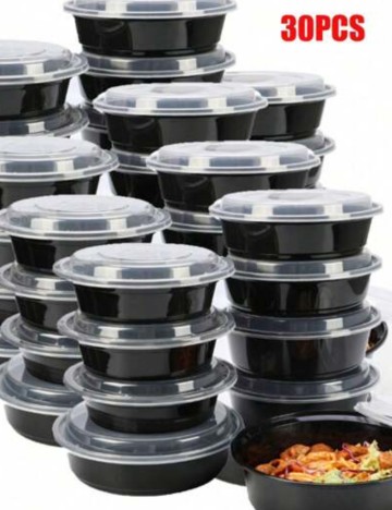 Set caserole Shein, negru