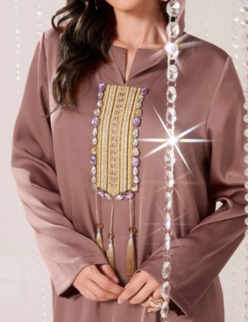 Rochie maxi Shein, roz