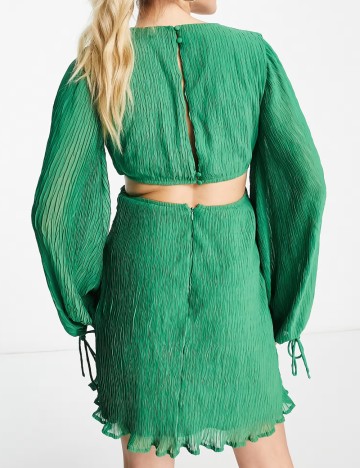 Rochie mini ASOS, verde