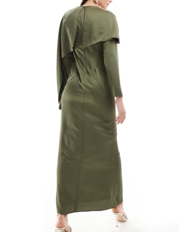 Rochie maxi ASOS, verde