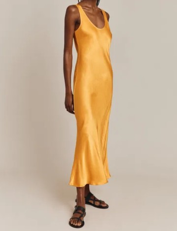 Rochie midi Ghost, portocaliu