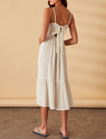 Rochie midi Accessorize London, alb
