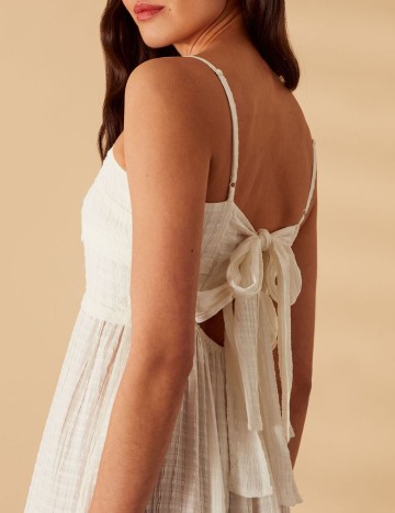 Rochie midi Accessorize London, alb