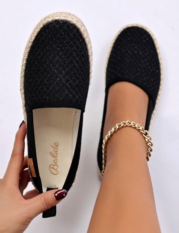 Espadrile Shein, negru