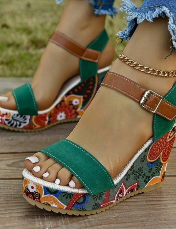 Sandale Shein, mix culori