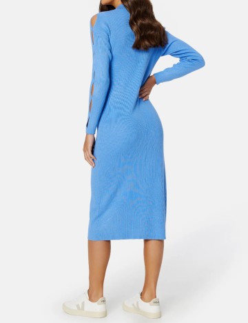 Rochie midi Object, albastru