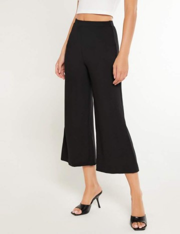 Pantaloni 3/4 Shein, negru