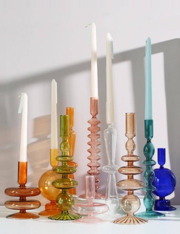 Suport lum&acirc;nare Shein, albastru