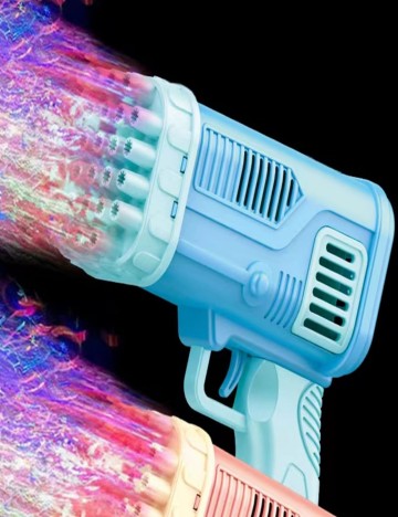 Pistol pentru baloane din săpun Shein, albastru